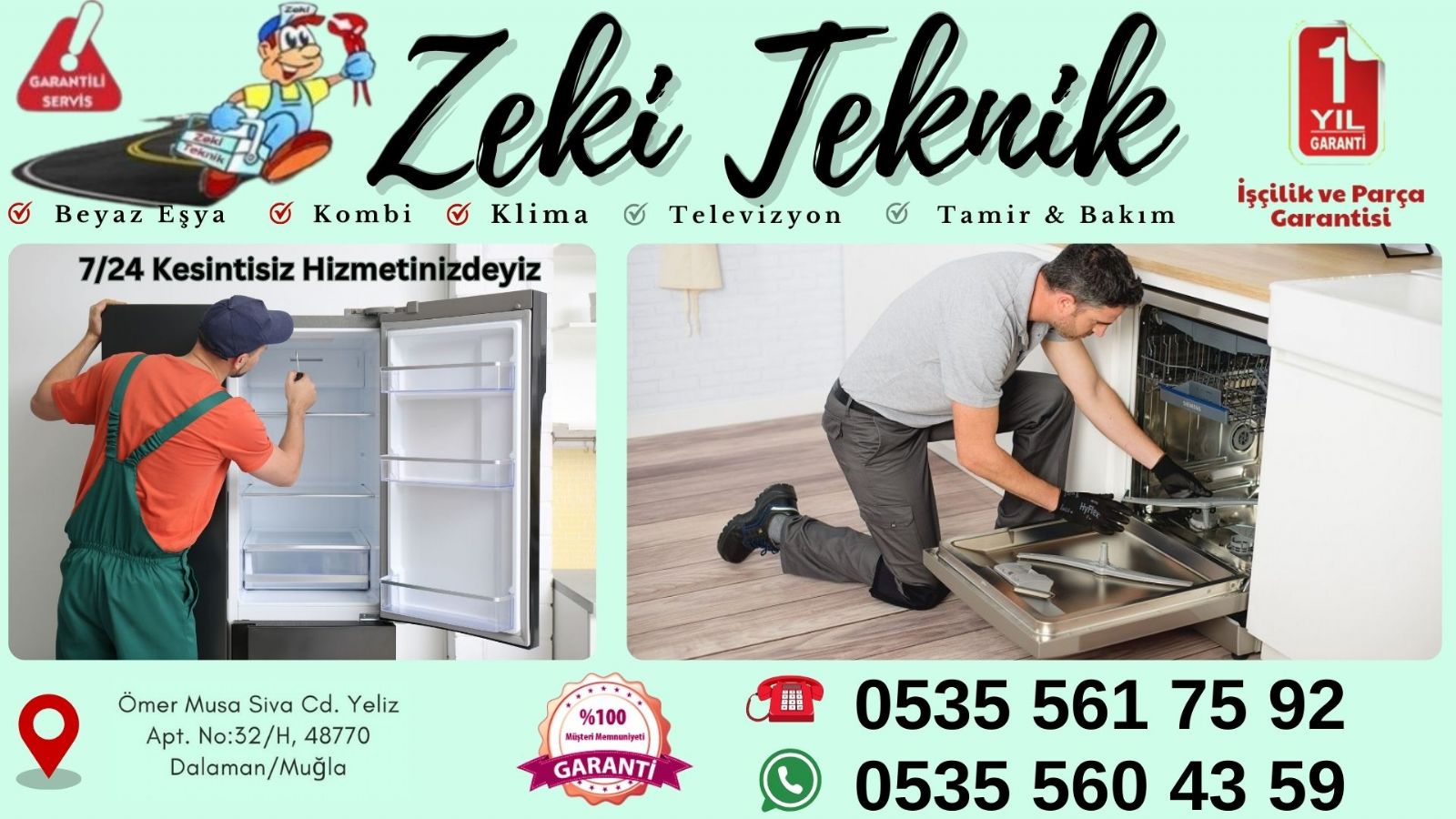 Dalaman Beyaz Eşya Tamircisi
